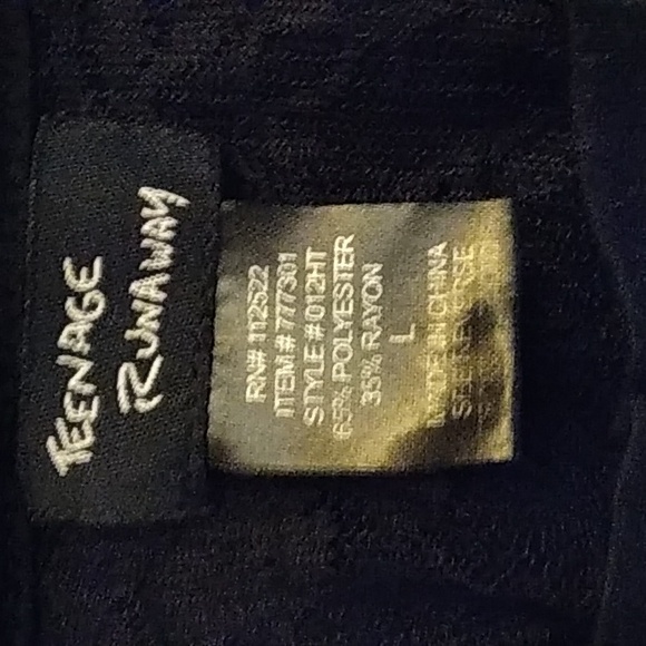 Hot topic black lace cutout tank top - Picture 8 of 10